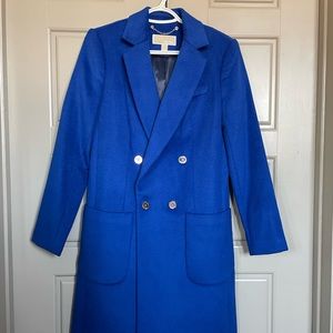 Michael Kors blue coat